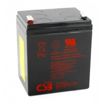 Аккумулятор CSB HR 1221 W F2 (12V, 5Ач) 93x70x102