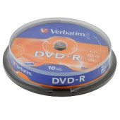 Диски DVD-R 16x Cake 10 Verbatim