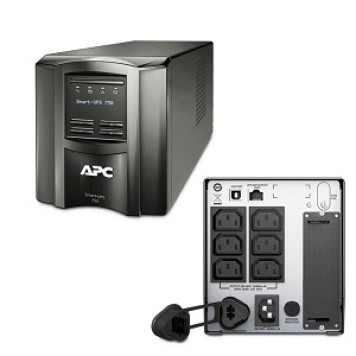 ИБП APC Smart-UPS 750VA/500W, Line-Interactive, LCD, Out: 220-240V -1