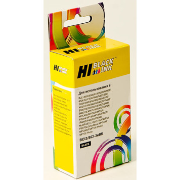 Картридж Canon BJC 3000/6000/6100/6200 (Hi-Black)  BCI-3e, BK-1