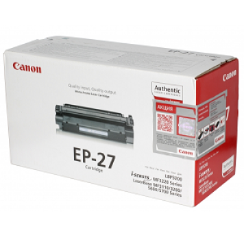 Картридж Canon EP-27 для LBP3200/MF3228/MF3110/5630/5650