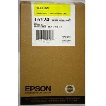 Картридж Epson Stylus Pro 7450/9450/7400/9400 (220 мл) желтый
