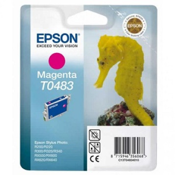 Картридж Epson Stylus R200/300/320/RX500/600 (красный)