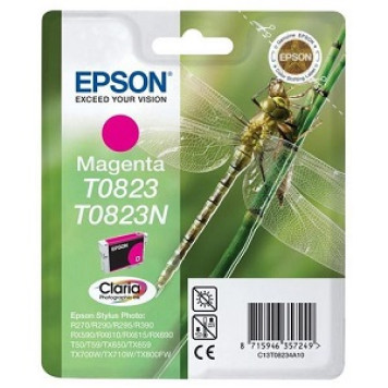 Картридж Epson Stylus R270/290/390/RX590 (пурпурный) (стар. арт. C13T08234A)