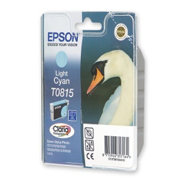 Картридж Epson Stylus R270/290/RX590 бол. емкости (светло-голуб.) (C13T08154A)