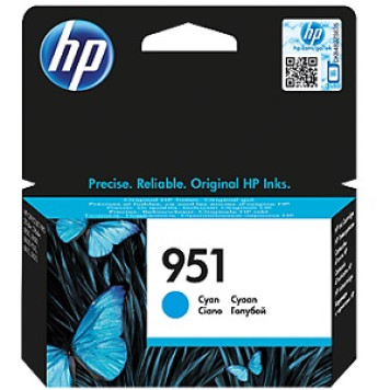 Картридж HP 951 Officejet голубой(o)