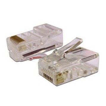 Коннектор RJ-45 под одножильный UTP кабель 5е категории