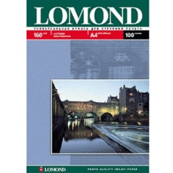 Матовая бумага 1х A4 160г/м2 25 л.