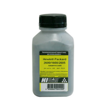 Тонер HP CLJ 2600/1600/2605 химический Black (100гр/банка)