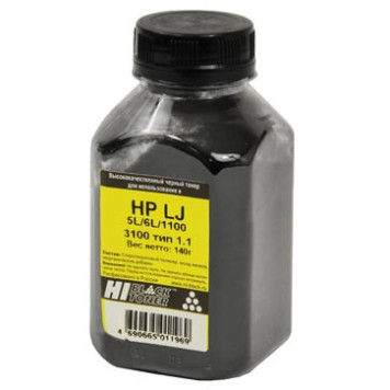 Тонер HP LJ 5L/6L/1100/3100 (Hi-Black) Тип 1.1, 140 г, банка