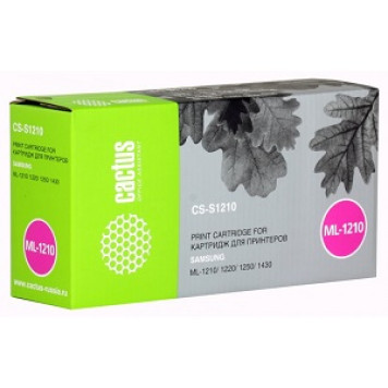 Тонер Картридж Cactus CS-S1210 черный для Samsung ML-1210/1220/1250/1430 (2500стр.)