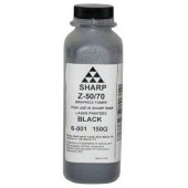 Тонер Sharp Z-30/40/50/52/55/70/72/75/SF-2010 (флакон 150 г), (Hi Black)