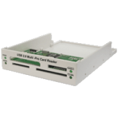 UCI823P Счит. карт flash 15 вид USB2.0, внутр 3.5"