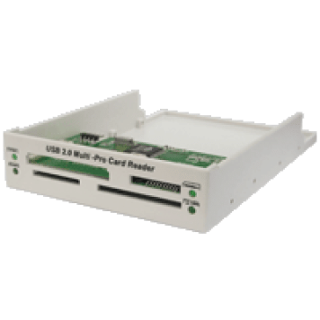 UCI823P Счит. карт flash 15 вид USB2.0, внутр 3.5"