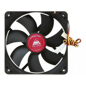 Вентилятор Glacialtech IceWind GS12025 120x120x25mm 3-pin 4-pin (Molex)20dB Bulk